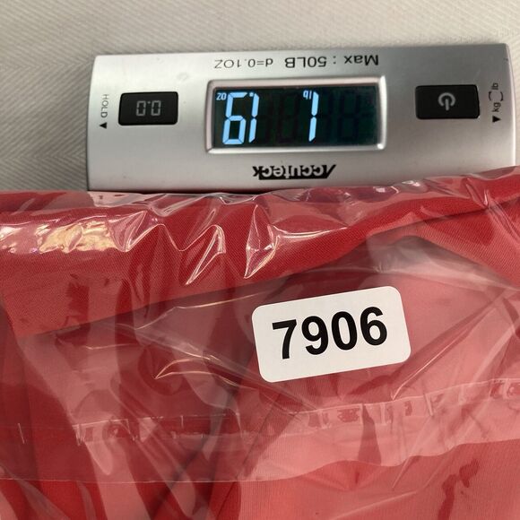 Escada Womens V Neck Short Sleeves Crepe Midi Fit & Flare Dress Red Size EU 36 - Picture 9 of 9